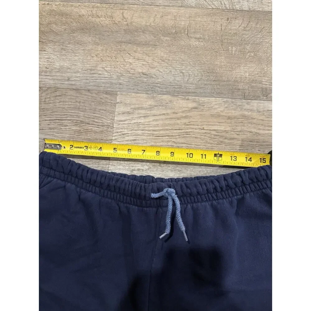 Vintage GANT Rugger Sweatpants Men’s Large Navy Blue Fleece Lined Joggers